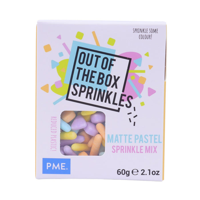 PME Sprinkles out the Box - matte Pastellfarben