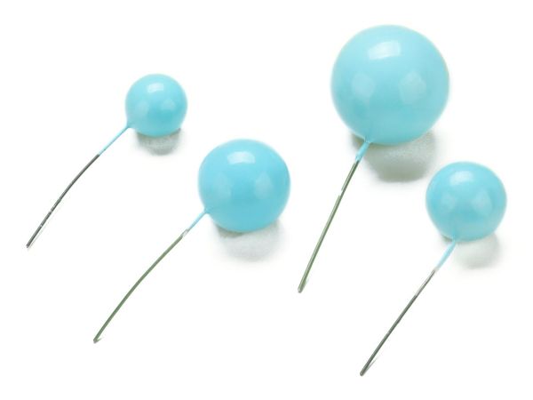 CakeTopper - Ballons Baby Blue 20 Stk.