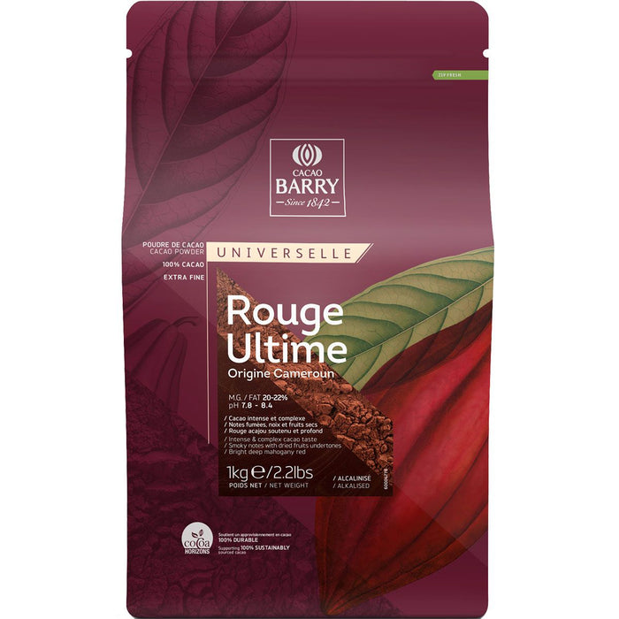 Cacao Barry Rouge Ultime Kakaopulver 1kg