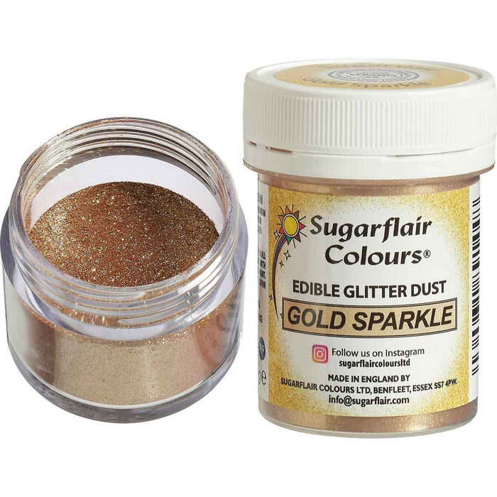 Sugarflair - Edible Lustre Gold Sparkle