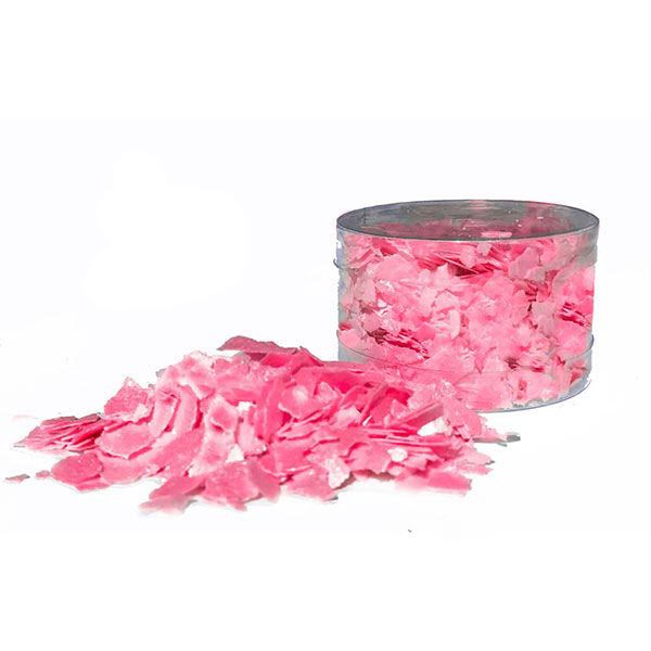 Crystal Candy Essbare Tortenflocken - Rose Mist