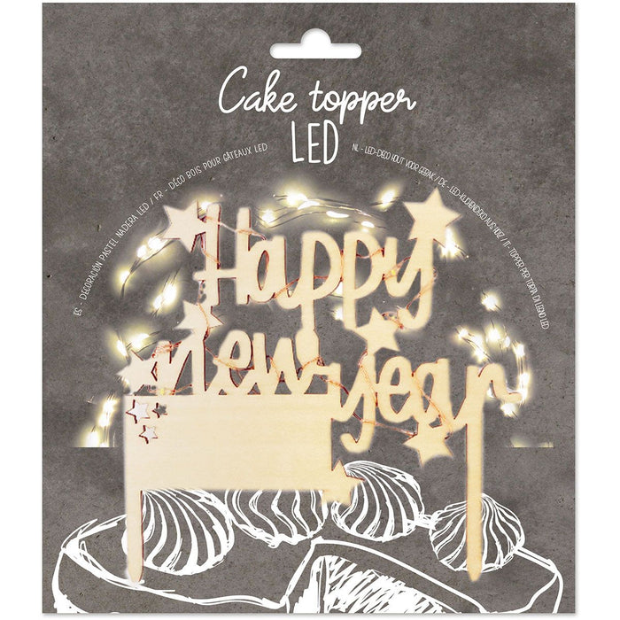 ScrapCooking - Topper "Happy new Year" LED