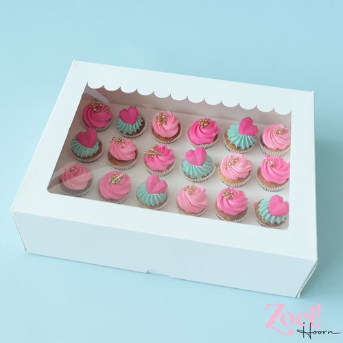 Cupcake Box CandyShop - 24er Inlay für Mini-Cupcakes
