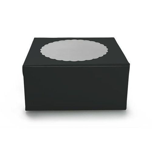 Bento Mini Cake Box - 20x20x12,7 cm schwarz