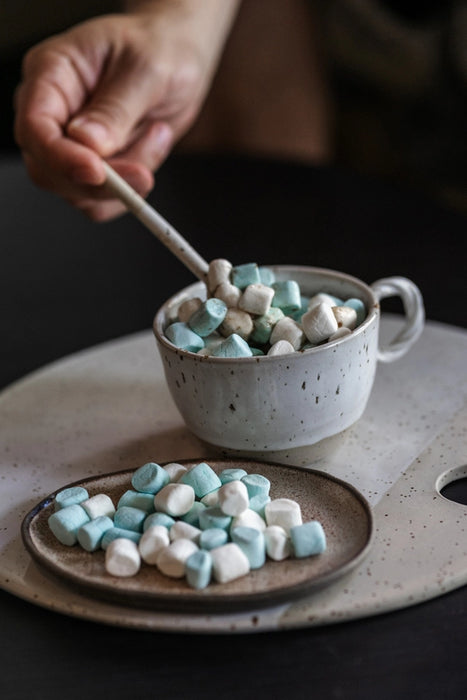 BAM - Mini Marshmallows weiß/blau 250g