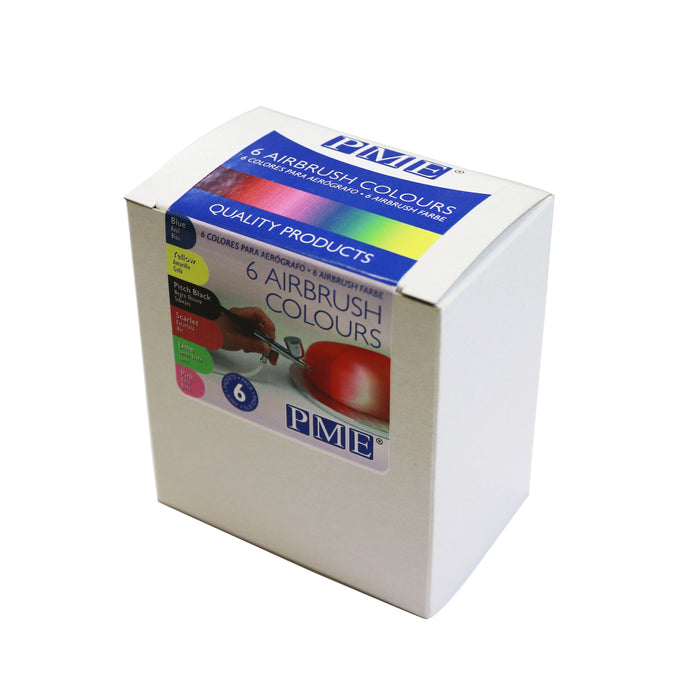 PME - Airbrush Farben 6er Pack