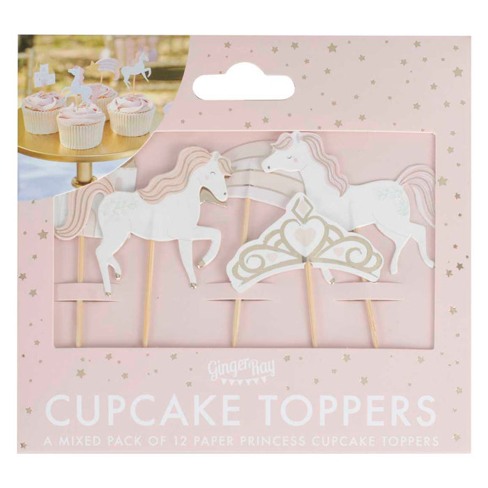 Gingerray Cupcake Topper - Princess