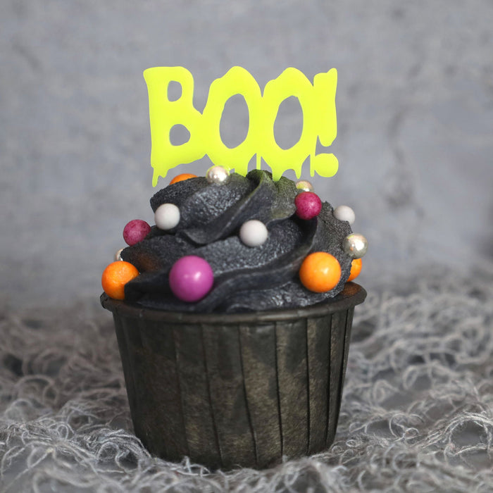 Sweet Stamp Mini Cupcake Topper - Boo (6Stück)
