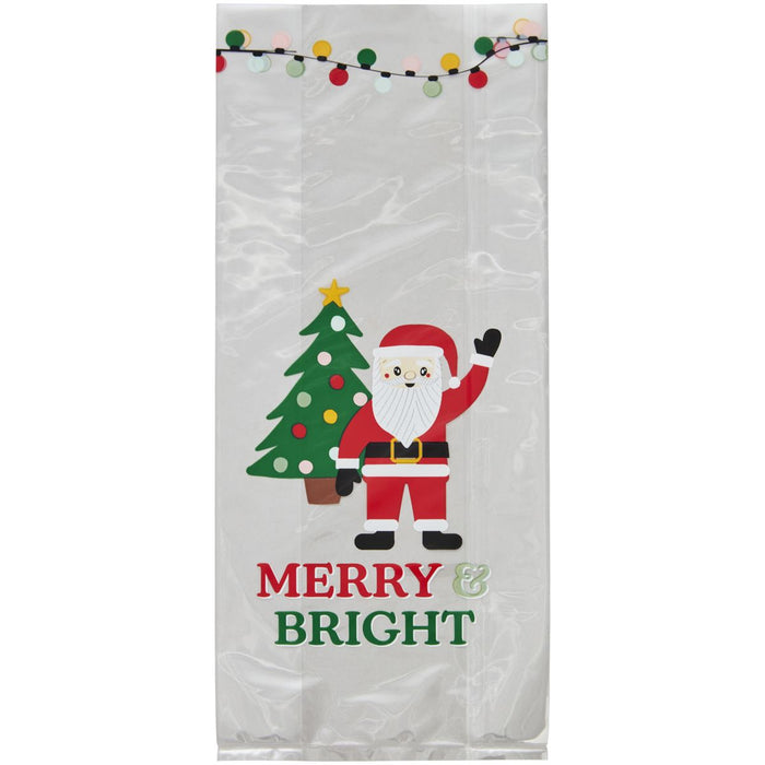 Wilton - TreatBags Santa Merry & Bright