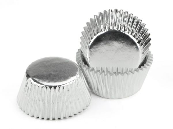 Muffin Cups - Alu Silber 60 Stück
