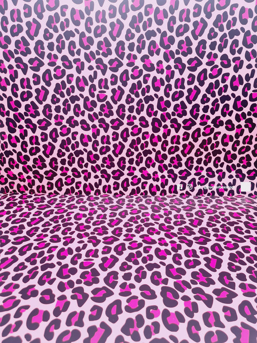 Backdrop - Pink Leopard