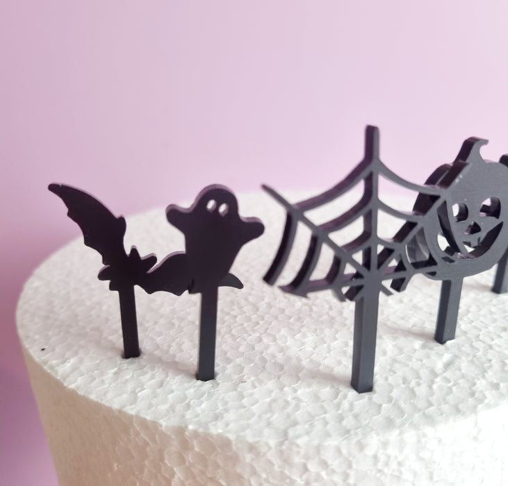 Mini Cupcake Topper - Halloween (5 Stück)