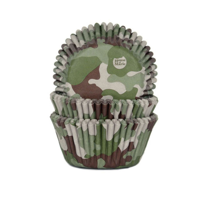 House of Marie - Baking Cups Camouflage
