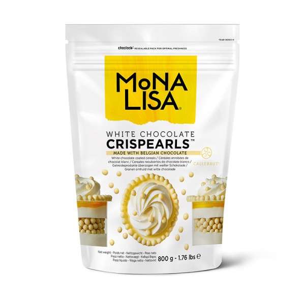Mona Lisa - Crispearls White Chocolate
