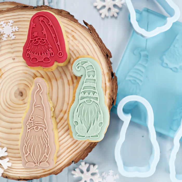 Sweet Stamp - Stamp 'n Cut Christmas -  Christmas Gnomes