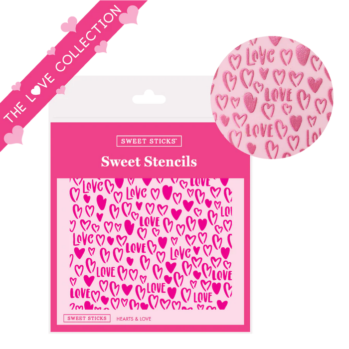 Sweet Stencils - Hearts & Love