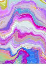 Sugar Art - Transfersheet Rainbow Marple