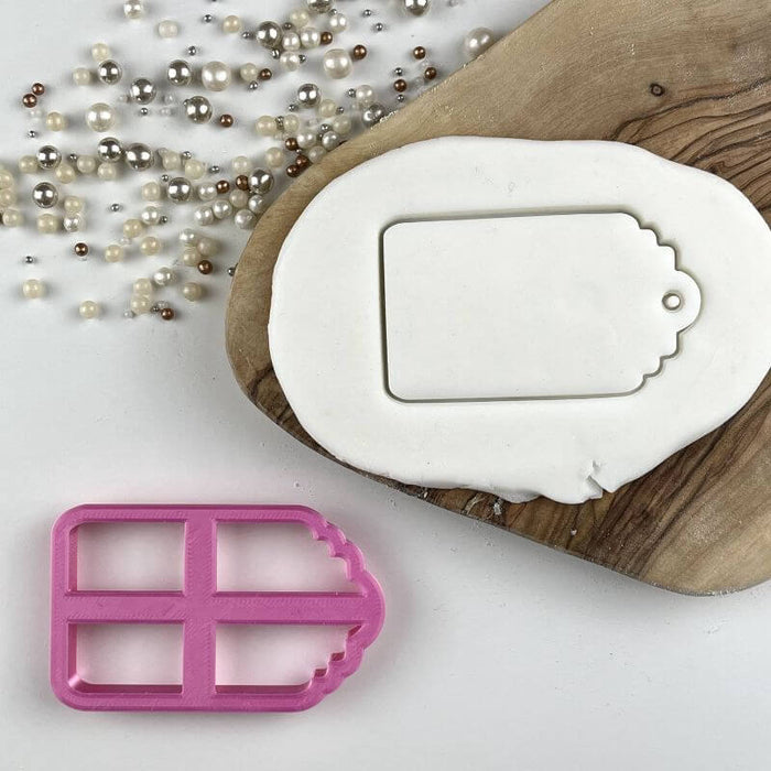 Lissie Lou - Luggage Tag Cookie Cutter (Groß - 11cm)