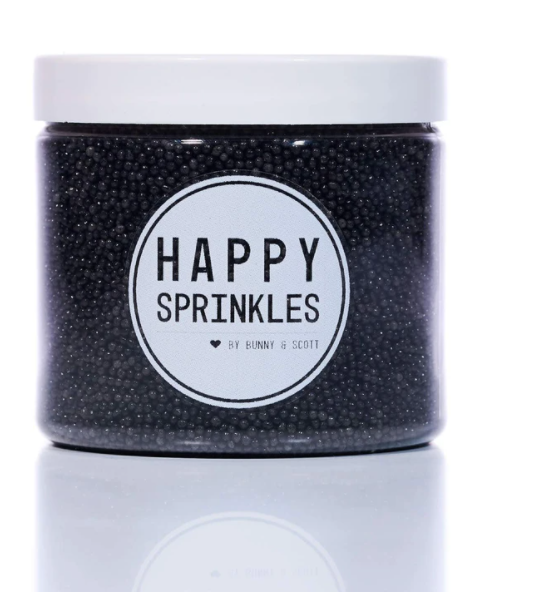 Happy Sprinkles - Black Simplicity