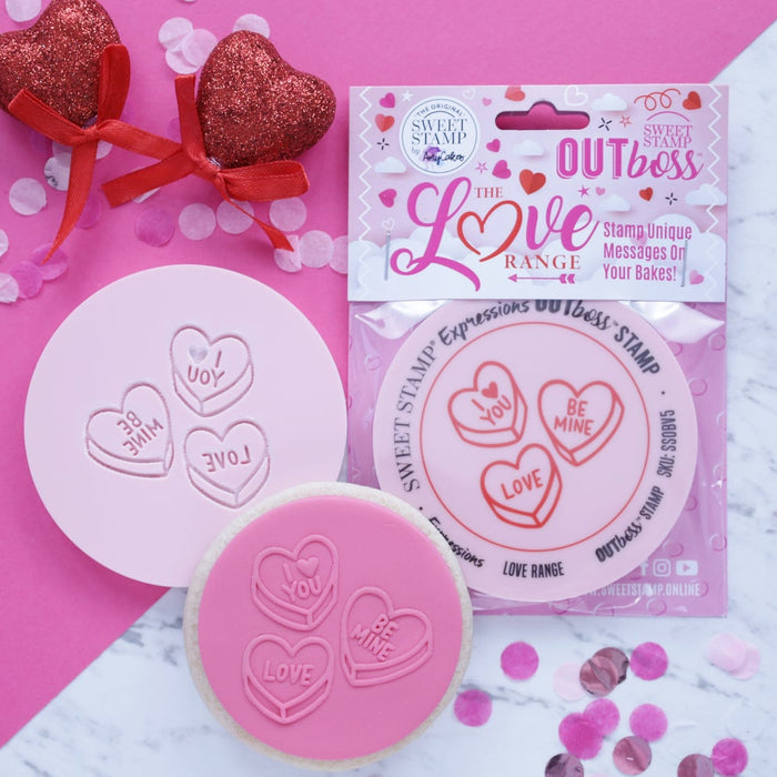 Sweet Stamp - OUTboss Love - Cute Love Hearts