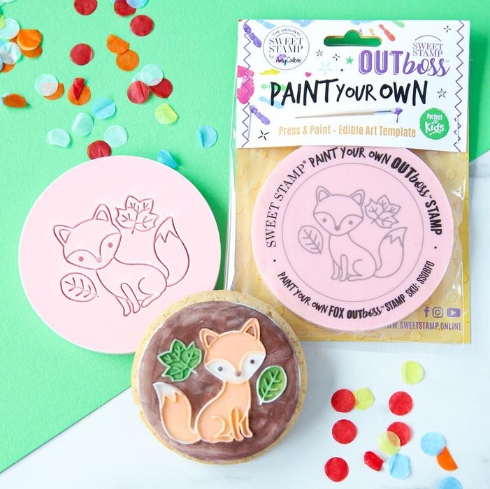 Sweet Stamp - OUTboss Paint Your Own - Fox
