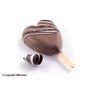 Silikonmart - Mini Eisform Heart 3er Mould