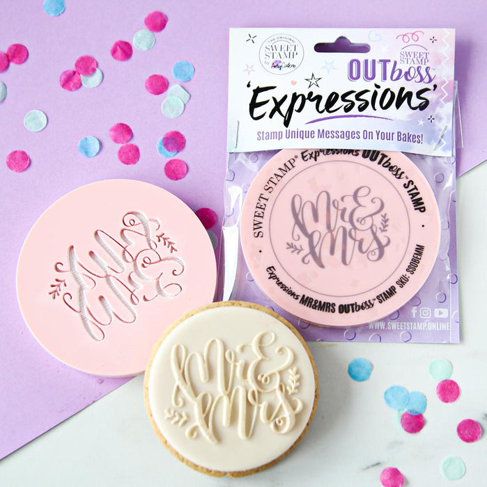 Sweet Stamp - OUTboss Expressions- Mr & Mrs