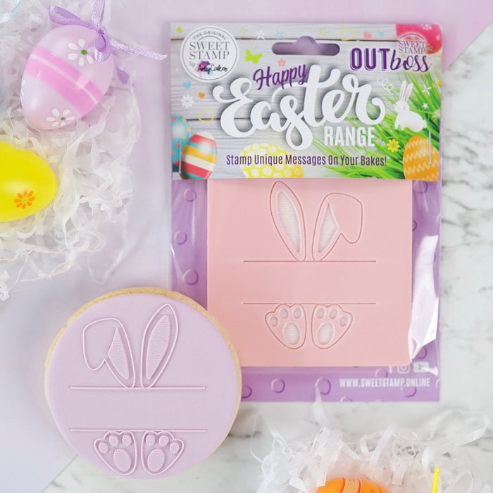 Sweet Stamp - OUTboss Easter - Bunny Name Card