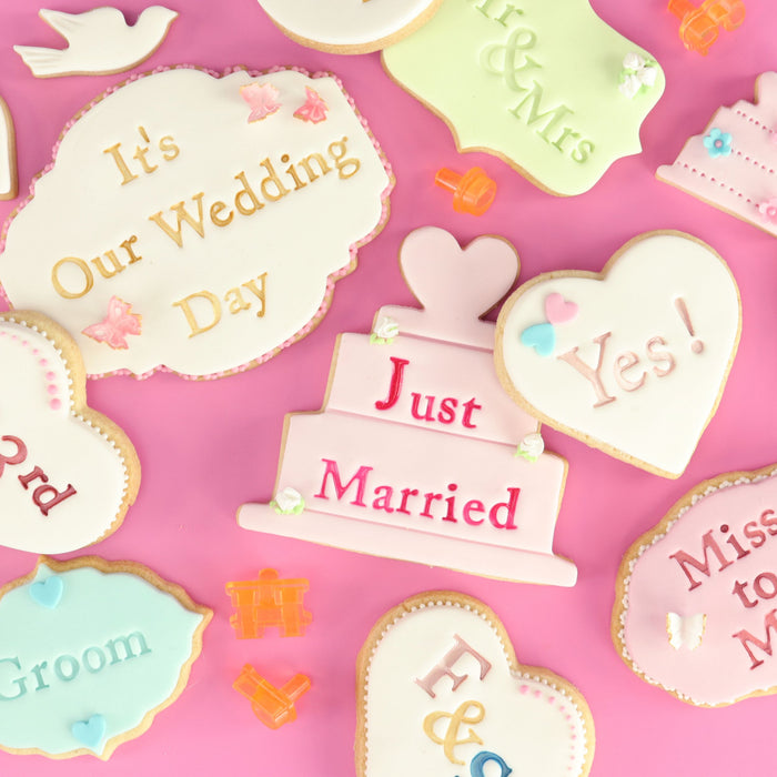 PME Fun Fonts Cupcake & Cookie Stamps - Collection 2