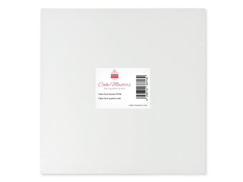 Cake Cards - Weiß Quadrat 30cm 3er Set