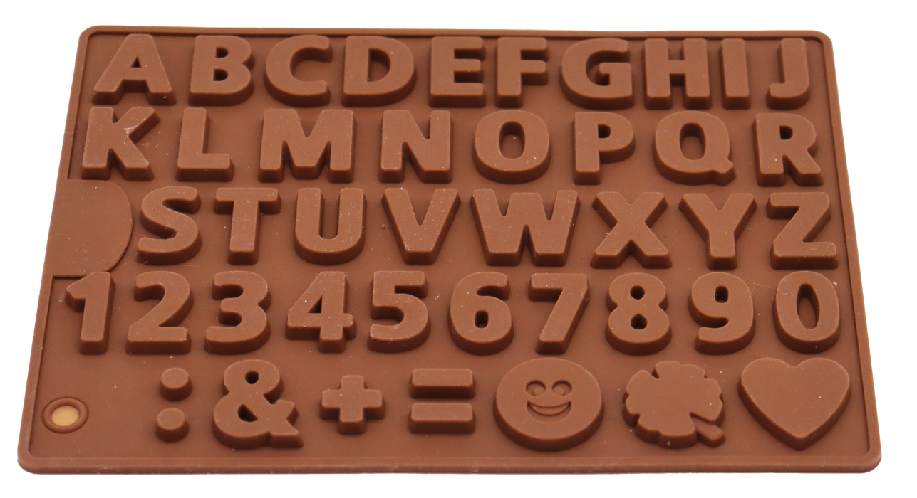 Silikonmould Buchstaben ABC