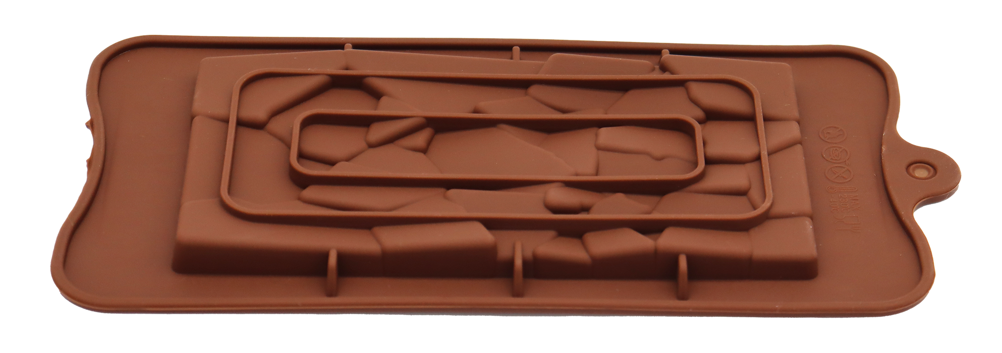 Schokoladenform Brokestone (für 100g Tafel)